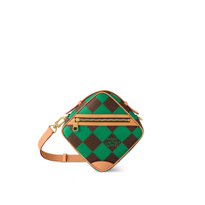 Louis Vuitton Lido shearling tote bag
